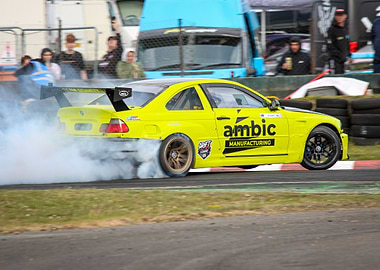 BMW Drift Car in action