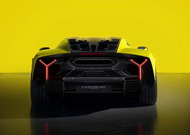 Lamborghini Fenomeno Rear View