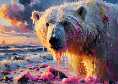Let Me Be a Polar Bear Who Loves Color