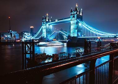 Tower Bridge at Night, London