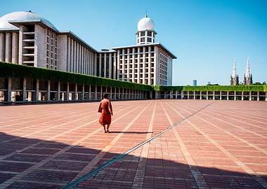 Istiqlal Mosque, Jakarta, Indonesia