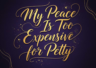 My Peace Is Too Expensive