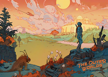 The Outer Worlds landscape