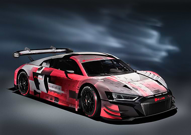 Audi R8 LMS GT3 Race Car