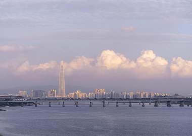 Seoul Skyline at Dawn