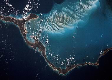 Bahamas Bank Satellite View