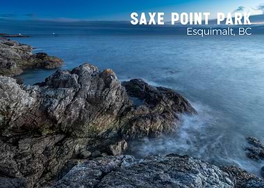 Saxe Point Park, Esquimalt BC Seascape