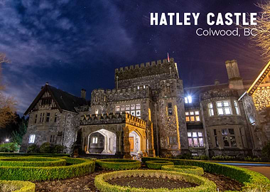Hatley Castle at Night, Colwood BC