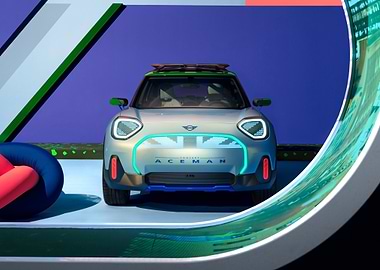 Mini Aceman Concept Car Front View