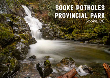 Sooke Potholes Provincial Park Waterfall
