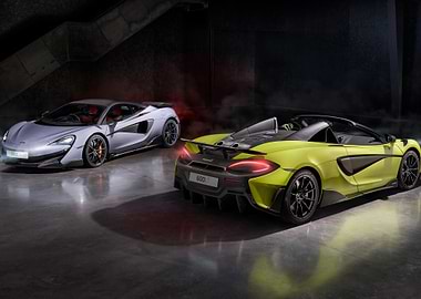 mclaren 600LT sports cars
