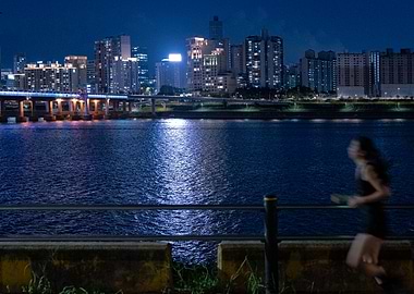 Night Run by the River