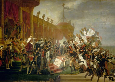 Oath to the Emperor Painting