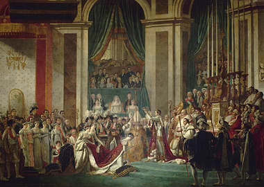 The Coronation of Napoleon Painting