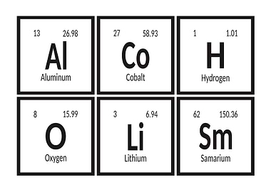 Periodic Table Elements : Alcoholism
