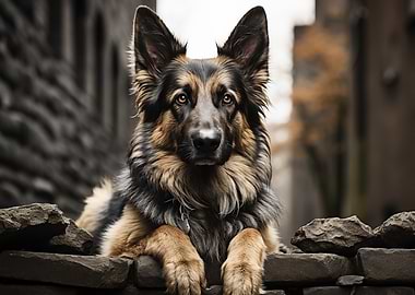 Dog Majestic German