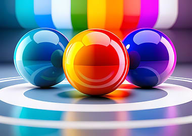 Colorful Spheres on Target