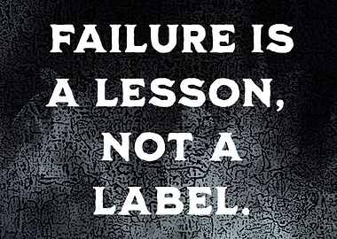Failure is a Lesson
