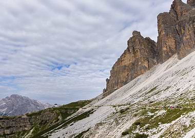 Tre Cime di Lavaredo Mountain View