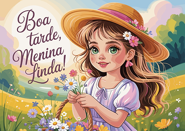 Boa Tarde, Menina Linda! Illustration