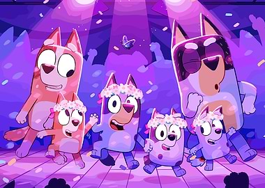 Bluey Family Dance Party