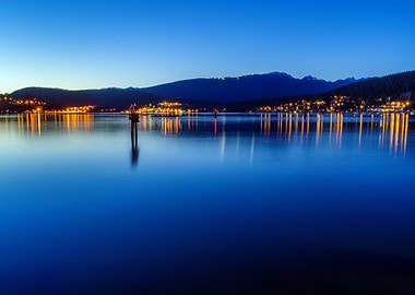 burrard inlet , fjord, canada