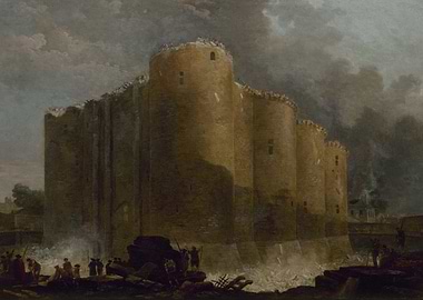 Storming of the Bastille Painting