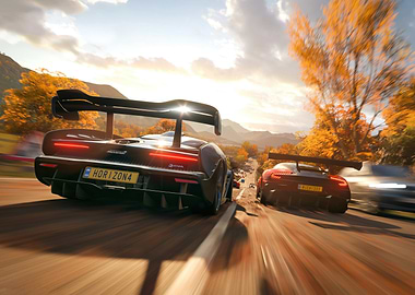 Forza Horizon 4 Racing Scene