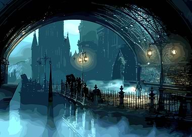 lorong jembatan horor