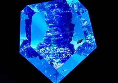 Aquarium in Geometric Frame