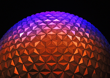 spaceship earth dome at epcot