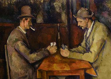 The Card Players by Paul Cézanne
