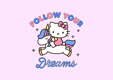 Hello Kitty Follow Your Dreams