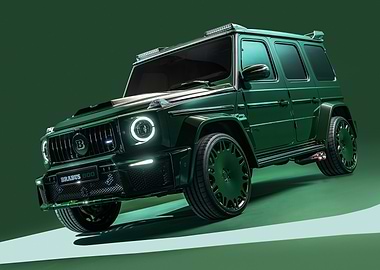 Green Brabus 800 SUV
