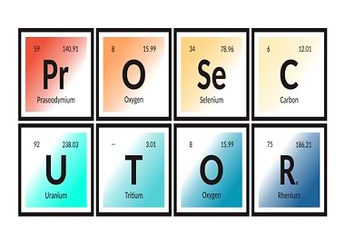 Prosector Periodic Table Elements Art