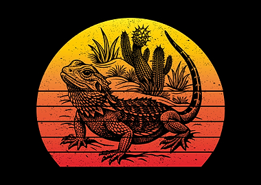 Bearded Dragon Vintage