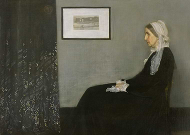 Arrangement in Grey and Black, No. 1