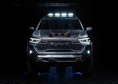 Futuristic RAM Truck Front View