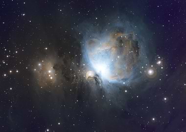 Orion Nebula in Deep Space