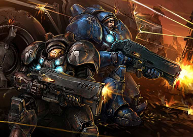 Jim Raynor and Tychus Findlay