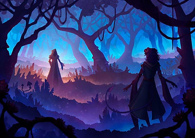 Fantasy Forest Encounter | Jester meets Traveler