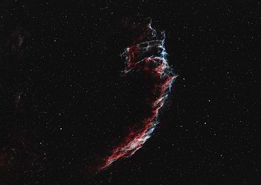 Veil Nebula in Space