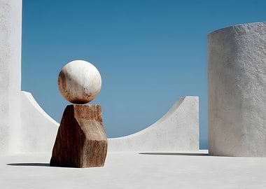Minimalist Stone Sculpture