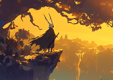 Hollow Knight on Cliff Edge