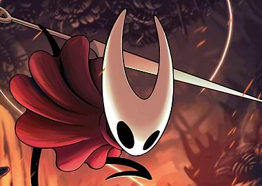 Hornet from Hollow Knight illustration