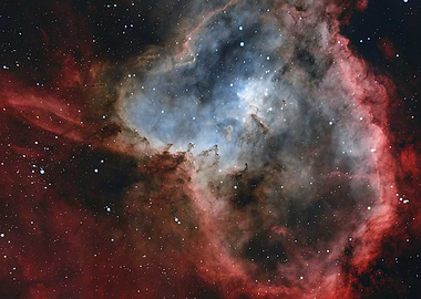 Astrophotography Heart Nebula