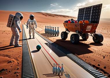 On Mars No One Can Hear You Miss a Spare