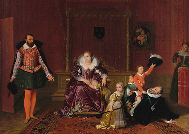 Royal Family Portrait Painting