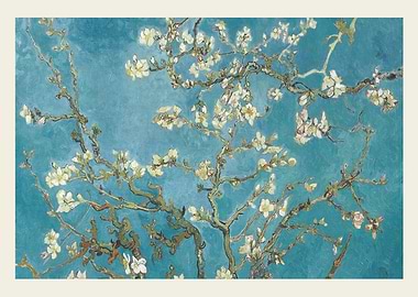 Almond Blossoms by Vincent van Gogh