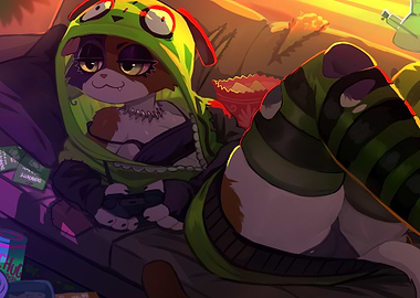 Laid back gaming time